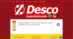 Desktop Screenshot of desco.com.br